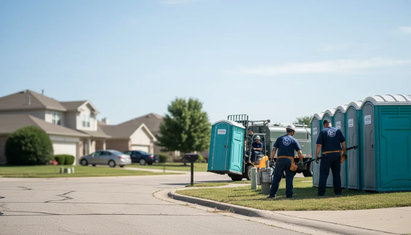 Porta Potty Rental in Dickens, TX near me